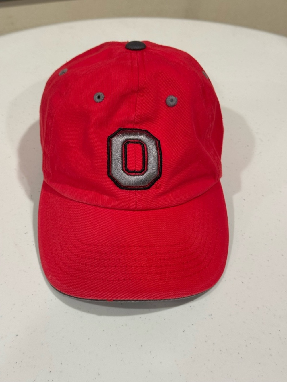 Ohio State University Buckeyes Red‎ Embroidered Cap Dad Hat Adjustable Football